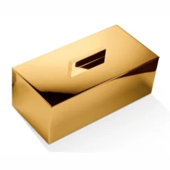 Organisateur De Salle De Bain Decor Walther DW 3610 Avec Couvercle Or