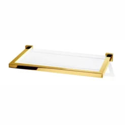 Etagère Decor Walther Corner Met Rand Or 30cm