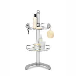 Rangement Douche Angulaire Simplehuman Caddy Inox