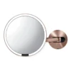 Miroir à Capteur Simplehuman USB Rose Gold -Salle De Bain Boutique 0838810020723