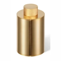 Coffret Beauté Decor Walther Club 3 Avec Couvercle Mat Or