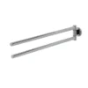 Porte Serviette Tiger Noon 2-Bras Chrome -Salle De Bain Boutique 1 4008911321029 2
