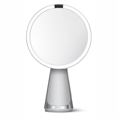 Miroir De Maquillage Simplehuman Avec Capteur 5x Grossissement Argent 20 Cm 3 Miroir De Maquillage Simplehuman Avec Capteur 5x Grossissement Argent 20 Cm