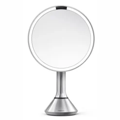 Miroir De Maquillage à Capteur Simplehuman Grossissant 5x Argent
