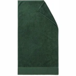 Serviette Invité Marc O'Polo Linan Vert Foncé ( 30 X 50 Cm)