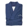 Peignoir Tom Tailor Kimono Terry Bleu Foncé -Salle De Bain Boutique 100300 fb908 navy tomt mantel gefaltet