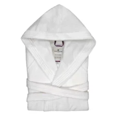 Peignoir Tom Tailor Velours Blanc