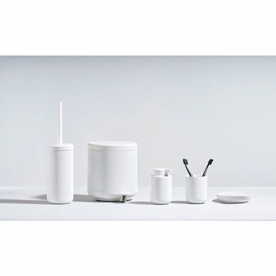 Poubelle à Pédale Zone Denmark Ume White 4L 4 Poubelle à Pédale Zone Denmark Ume White 4L – Image 2