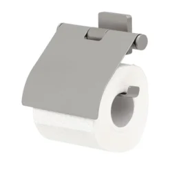 Porte-Papier Toilette Tiger Dock Avec Clapet Acier Inoxydable Brossé