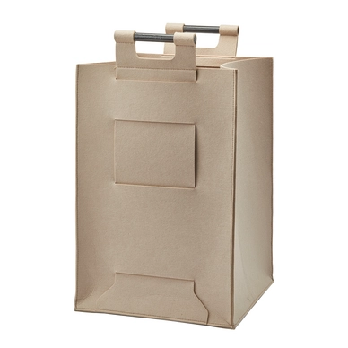 Panier à Linge Aquanova Luz Beige 98 L 4 Panier à Linge Aquanova Luz Beige 98 L – Image 2