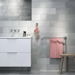 Porte Serviette Tiger Dock Double Acier Inoxydable Brossé -Salle De Bain Boutique 3 4008911323016 3