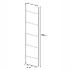 Échelle Sealskin Brix Noire 11 Échelle Sealskin Brix Noire -Salle De Bain Boutique 3 4008913624111 5