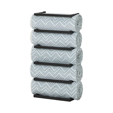 Porte Serviette Sealskin Carré Large Noir 5 Porte Serviette Sealskin Carré Large Noir – Image 3