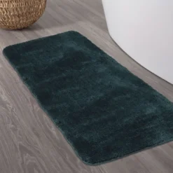 Tapis De Bain Sealskin Angora Dark Green -Salle De Bain Boutique 3 8720553003014 4