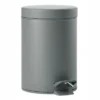 Poubelle à Pédale Zone Denmark Solo Grey -Salle De Bain Boutique 330170
