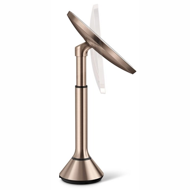 Mirroir à Capteur Simplehuman 5x Elargissant Or 6 Mirroir à Capteur Simplehuman 5x Elargissant Or – Image 4