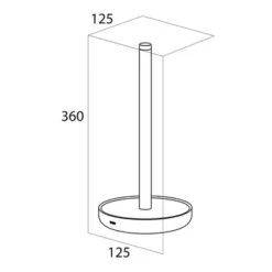 Porte-rouleau De Rechange Tiger Urban Libre Blanc 13 Porte-rouleau De Rechange Tiger Urban Libre Blanc -Salle De Bain Boutique 4008911315066 12