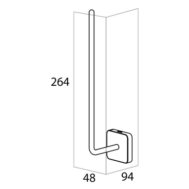 Porte Rouleau De Rechange Tiger Onu RVS 7 Porte Rouleau De Rechange Tiger Onu RVS – Image 5