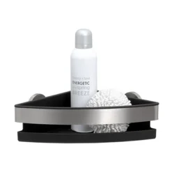 Panier De Douche Tiger Noon Angle Acier Inoxydable Brossé