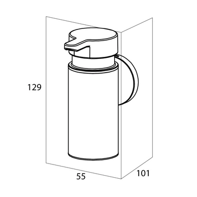 Distributeur De Savon Tiger Noon Moyen Acier Inoxydable 5 Distributeur De Savon Tiger Noon Moyen Acier Inoxydable – Image 3