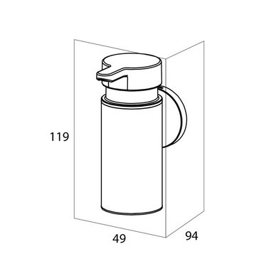 Distributeur De Savon Tiger Noon Petit Noir 7 Distributeur De Savon Tiger Noon Petit Noir – Image 5