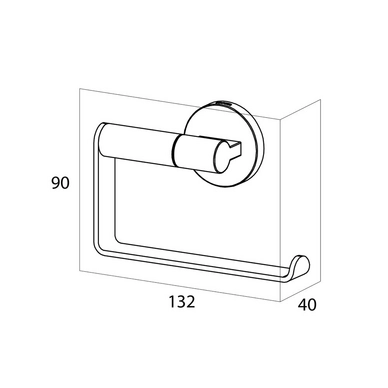 Porte-Papier Toilette Tiger Noon Noir 6 Porte-Papier Toilette Tiger Noon Noir – Image 4