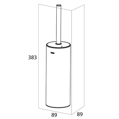 Brosse De Toilette Tiger Noon Auto Portante Acier Inoxydable Brossé 6 Brosse De Toilette Tiger Noon Auto Portante Acier Inoxydable Brossé – Image 4