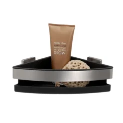 Panier De Douche Tiger Dock Angle Acier Inoxydable Brossé