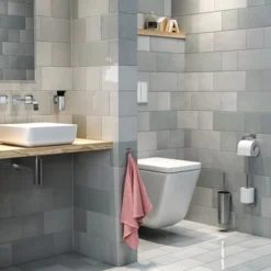 Porte-Papier Toilette Tiger Dock Acier Inoxydable 7 Porte-Papier Toilette Tiger Dock Acier Inoxydable -Salle De Bain Boutique 4008911324013 3