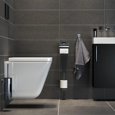 Porte-Papier Toilette Tiger Dock Avec Clapet Chrome 5 Porte-Papier Toilette Tiger Dock Avec Clapet Chrome – Image 3