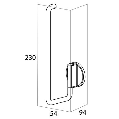 Porte Rouleau De Rechange Tiger Tune Messing Or 6 Porte Rouleau De Rechange Tiger Tune Messing Or – Image 4