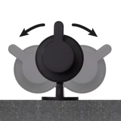 Distributeur De Savon Tiger Tune Noir Métal -Salle De Bain Boutique 4008911326086 4