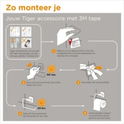 Crochet Tiger Tune Noir Métal 18 Crochet Tiger Tune Noir Métal -Salle De Bain Boutique 4008911327021 12