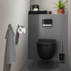 Brosse WC Tiger Tune Avec Support RVS Noir Argent 25 Brosse WC Tiger Tune Avec Support RVS Noir Argent -Salle De Bain Boutique 4008911327403 10