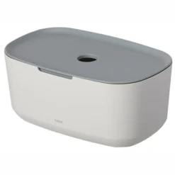 Boîte De Rangement Tiger Tess Blanc Gris Clair Avec Couvercle