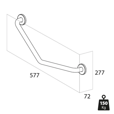 Barre D'appui Tiger Libra 135° 4 Barre D'appui Tiger Libra 135° – Image 2