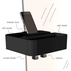 Panier De Douche Tiger 2-Store Black -Salle De Bain Boutique 4008911500417 3