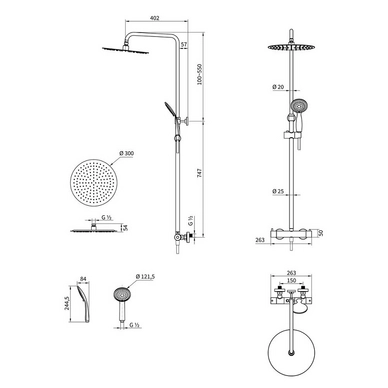 Set De Douche Tiger Twiss Avec Douchette Noir 13 Set De Douche Tiger Twiss Avec Douchette Noir – Image 11