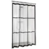 Rideau De Douche Sealskin Brix PEVA Transparant Noir 180x200 Cm 1 Rideau De Douche Sealskin Brix PEVA Transparant Noir 180x200 Cm -Salle De Bain Boutique 4008912109015 1