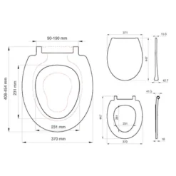 Abattant WC à Frein De Chute Tiger Blanc -Salle De Bain Boutique 4008912500058 17