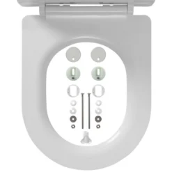 TIGER Abattant WC à Frein De Chute Carter Blanc 23 TIGER Abattant WC à Frein De Chute Carter Blanc -Salle De Bain Boutique 4008912500065 10