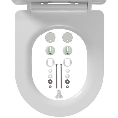 TIGER Abattant WC à Frein De Chute Carter Blanc 10 TIGER Abattant WC à Frein De Chute Carter Blanc – Image 8