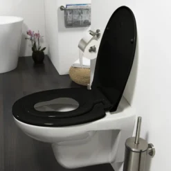Abattant WC Avec Réducteur Tiger Tulsa Thermoplast Noir 24 Abattant WC Avec Réducteur Tiger Tulsa Thermoplast Noir -Salle De Bain Boutique 4008912500089 13