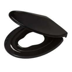 Abattant WC Avec Réducteur Tiger Tulsa Thermoplast Noir 33 Abattant WC Avec Réducteur Tiger Tulsa Thermoplast Noir -Salle De Bain Boutique 4008912500089 1 1
