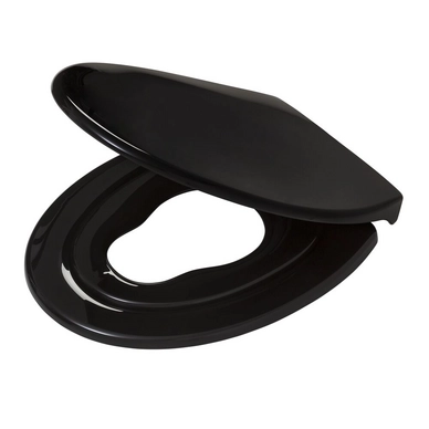 Abattant WC Avec Réducteur Tiger Tulsa Thermoplast Noir 16 Abattant WC Avec Réducteur Tiger Tulsa Thermoplast Noir – Image 14