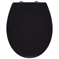 Abattant WC Avec Réducteur Tiger Tulsa Thermoplast Noir 35 Abattant WC Avec Réducteur Tiger Tulsa Thermoplast Noir -Salle De Bain Boutique 4008912500089 3 1
