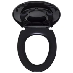 Abattant WC Avec Réducteur Tiger Tulsa Thermoplast Noir 37 Abattant WC Avec Réducteur Tiger Tulsa Thermoplast Noir -Salle De Bain Boutique 4008912500089 7 1