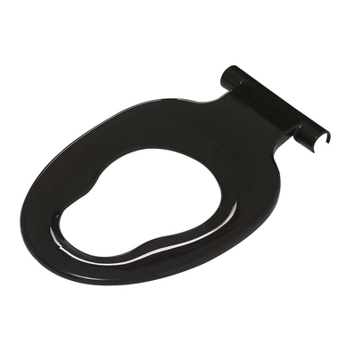 Abattant WC Avec Réducteur Tiger Tulsa Thermoplast Noir 8 Abattant WC Avec Réducteur Tiger Tulsa Thermoplast Noir – Image 6