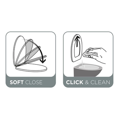 Abattant WC Avec Frein De Chute Tiger Pasadena Blanc 11 Abattant WC Avec Frein De Chute Tiger Pasadena Blanc – Image 9