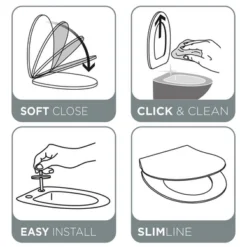 Lunettes WC Tiger Elvas Blanc 24 Lunettes WC Tiger Elvas Blanc -Salle De Bain Boutique 4008912509020 12